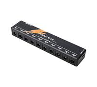 Wzxksoac Effetti Degli Strumenti Musicali A 10 Porte Alimentazione A 10 Porte Effetti Single-Block Effetti Singoli Effettore di Alimentazione USB Output Nero