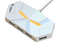 Wzxksoac Hub 0,6 cm Hub 7-Port USB2.0 Espansione Splitter Laptop Connetti Type-C Discorso Compatibile Computer CONSERSITÀ Dati BASSABILI