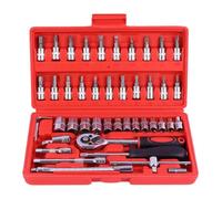 Wzxksoac Kit Bussola da 1/4 di Pollice con Cricchetto A Sgancio Rapido, Set di Cacciaviti, Estensione Manuale per Auto e Camion, Strumenti di Riparazione Automatica, Durevole e Facile da Installare