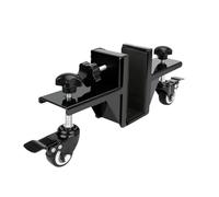 Wzxksoac Kit Hardware di Montaggio per Porte per Impieghi Pesanti-Include un Morsetto Sospeso, Carrello A Sollevamento del Pannello per 1-10/32 ", 1-30/32" Pre-Trappola, Uso Anteriore