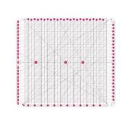 Wzxksoac per Quilting 12,5 X 12,5 Pollici, Righe Fessurate per Quilting e Cucito, Righe per Strisce di Quilt per Taglio Preciso dei Tessuti.