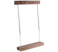 Wzxksoac Scaffale per Gioielli Scaffale per Gioielli in Legno Portaoggetti Organizzatore Scaffale per Orecchini Pendenti Collana A