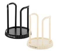 Wzxksoac Set di Dispenser per Bicchieri di Carta Usa e Getta da 2 Pezzi, Kit di Dispenser per Bicchieri di Carta da Bagno, Organizer per Tazze di Caffè da Appoggio