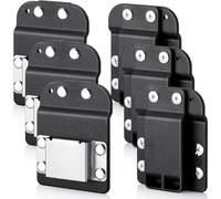 Wzxksoac Set di Supporto per Metro A Nastro - Clip A Profilo Basso per Trapano - Compatibile con Qualsiasi Tipo di Fondina - con Clip per e Tasche per Attrezzi