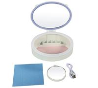 Wzxksoac Specchio per Trucco Ricaricabile Specchio per Riempimento un Specchio Specchio per Trucco un LED Specchio per Illuminazione un Riempimento per Desktop,