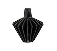 Wzxksoac Strumento di Modellatura per Filtri di Carta Regolabile Gamma di 36°-60° per Diversi Design di Tazze Filtranti Nero