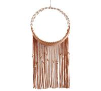 Wzxksoac Supporto per Decorazioni da Parete in macramè, Scaffale Artistico in Tessuto Boho Sospeso per Piante Fiori Finti Artificiali Decorazioni per Esposizioni di Giocattoli