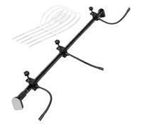 Wzxksoac Supporto per Ghirlande Regolabile e Trapano, Colla e Danni per Telaio della Porta, Decorazione Natalizia.