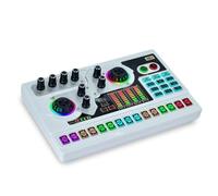 Wzxksoac SX96 48V Mixer Microphone Scheda Suono per Computer Cellulare Trasmissione in Diretta Cantazione Esterna Canta Mini