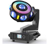 WZYBUTA 200W Teste Mobili LED RGBW Beam Luci Discoteca Moving Head per Bar Festa Club illuminazione Palcoscenico