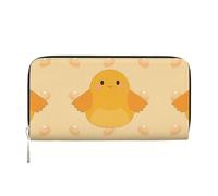 WZYCWB African Savanna Giraffe pochette in pelle portafogli con cerniera e porta carte sono perfetti per i viaggi o l'uso quotidiano, Cartone animato Pul, Taglia unica