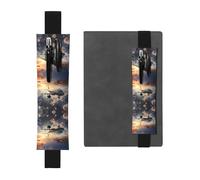 WZYCWB Airplanes are Soaring - Portapenne in PVC di grande capacità con stampa + astuccio portapenne creativo con fascia elastica antiscivolo