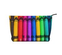 WZYCWB Alpaca Avatar stampato borsa cosmetica da viaggio, perfetta per viaggi di lavoro e vacanze., Pastelli Colorati, Taglia unica