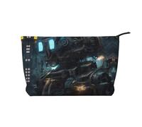 WZYCWB Alpaca Avatar stampato cosmetico borsa, perfetto per viaggi di lavoro e viaggi., Robot Futuro, Taglia unica