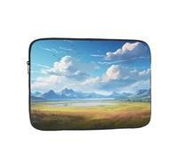 WZYCWB Ampia prateria aperta. Custodia per laptop da 13 pollici compatibile con laptop da 10-17 pollici. Un accessorio leggero, portatile ed elegante.