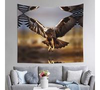 WZYCWB Arazzo da parete stampato con serpente volante, 152 x 130 cm, perfetto per il soggiorno o la camera da letto murales
