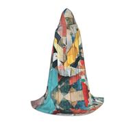 WZYCWB Art Origami S - Mantello con cappuccio per costume cosplay - accessori per feste in maschera