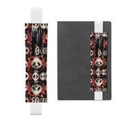 WZYCWB Astucci per matite con panda Diary, portapenne in PVC e portapenne con elastici e segnalibri sono le migliori scelte regalo.