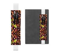 WZYCWB Astucci per matite Diario con castagne fresche, portapenne in PVC e portapenne con elastici e segnalibri sono le migliori scelte regalo.