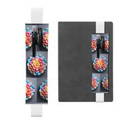 WZYCWB Astuccio colorato Candy Diary, portapenne in PVC e portapenne con elastici e segnalibri sono le migliori scelte regalo.