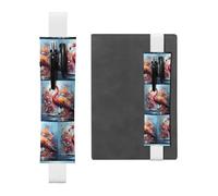 WZYCWB Astuccio colorato Flamingos Diary, portapenne in PVC e portapenne con elastici e segnalibri sono le migliori scelte regalo.