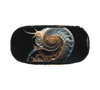 WZYCWB Astuccio meccanico di grande capacità, multifunzione, portatile e resistente, per ufficio e scuola, Nero , Taglia unica, Beauty Case