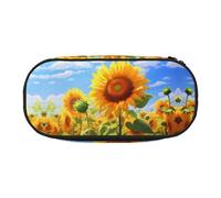 WZYCWB Astuccio portamatite di grande capacità, multifunzione, portatile e resistente, per ufficio e scuola, Nero , Taglia unica, Beauty Case