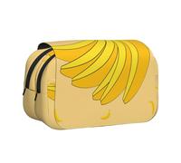 WZYCWB Astuccio portatile a forma di banana, ideale per organizzare penne in ufficio o riporre pennelli da trucco