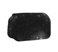 WZYCWB Astuccio portatile con galassia in bianco e nero, ideale per organizzare penne in ufficio o riporre pennelli da trucco