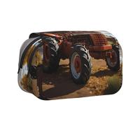 WZYCWB Astuccio portatile Red Tractor ideale per organizzare penne in ufficio o riporre pennelli da trucco
