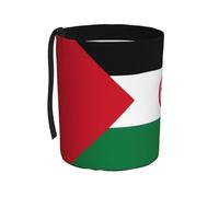 WZYCWB Bandiera del Sahara Occidentale da appendere per auto Il cestino è adatto a molti tipi di auto. È pratico e conveniente, ed è semplicemente il partner perfetto per la guida.
