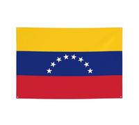 WZYCWB Bandiera del Venezuela Festone per compleanni, canti natalizi, lauree e anniversari.