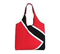 WZYCWB Bandiera di Trinidad e Tobago Borsa in tela stampata monospalla alla moda, adatta per viaggi quotidiani e shopping
