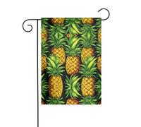 WZYCWB Bandiere da giardino con un sacco di ananas, 30,5 x 45,7 cm, bandiere decorative da appendere