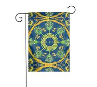 WZYCWB Bandiere da giardino Yin Yang Totem - 30,5 x 45,7 cm, bandiere da appendere decorative da giardino