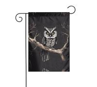 WZYCWB Bandiere decorative da giardino stampate a tarda notte, piccole bandiere impermeabili per esterni, decorazione per atmosfera festiva