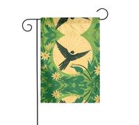 WZYCWB Bandiere decorative da giardino stampate con uccellini volanti, piccole bandiere impermeabili per esterni, decorazione per un'atmosfera festosa