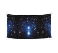 WZYCWB Banner per feste con cielo stellato Banner decorativo per feste di compleanno o decorazioni per le vacanze