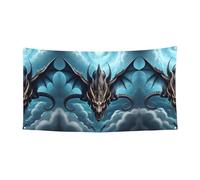 WZYCWB Banner per feste con drago volante adatto per feste di compleanno o decorazioni per le vacanze