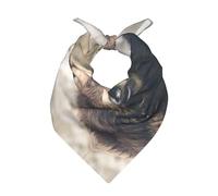 WZYCWB Bear in the Wild - Bandana per uomo e donna, alla moda, quadrata, per testa e collo