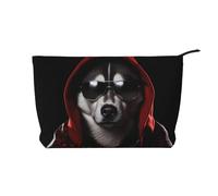 WZYCWB Beauty case da viaggio con stampa di cani, perfetta per viaggi di lavoro e vacanze., Cani belli, Taglia unica