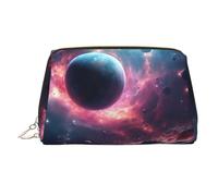 WZYCWB Beauty case in pelle stampata con piastrelle, elegante e portatile, Le stelle stanno cadendo., Taglia unica
