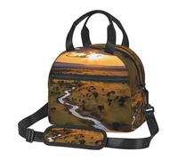WZYCWB Bella borsa termica per il pranzo, adatta per pendolari, può contenere un portapranzo