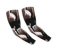 WZYCWB Bellissime maniche di protezione solare in alpaca, adatte per tutte le stagioni, adatte per golf, ciclismo, pesca, giardinaggio, ecc.