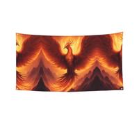 WZYCWB Bellissimo banner per feste fenice banner decorazione per feste adatto per feste di compleanno o decorazioni per le vacanze