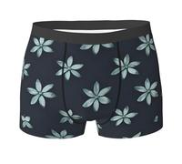 WZYCWB Bellissimo boxer da uomo con stampa camelia - slip traspiranti e ad asciugatura rapida, multiplo (S-XXL), nero, X-Large