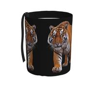 WZYCWB Bengala Tiger cestino da appendere per auto, pratico e comodo, adatto per diversi modelli di auto, fornendo spazio ideale per riporre oggetti