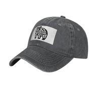 WZYCWB Berretto da baseball alla moda nero a righe con orso, sportivo e casual, ad asciugatura rapida, traspirante, Rosa violaceo scuro, Taglia unica