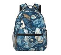 WZYCWB Big Tail Fish - Zaino casual da 29 x 40 x 19 cm, per computer portatile, per viaggi, escursioni, lavoro, campeggio, palestra