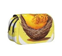 WZYCWB Bird's Nest Golden Chicken astuccio portatile ideale per organizzare penne in ufficio o riporre pennelli da trucco